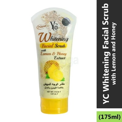 Picture of International Thailand product Skin care YC Whitening Lemon & Honey Extract face Scrub used for male/female - 175 ml
