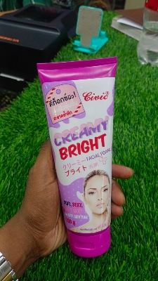 Picture of International Thailand product Skin care Civic Creamy Bright facial foam used for female - 180 gm