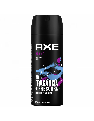 Picture of International European product Body spray AXE Marine used for male - 150 ml