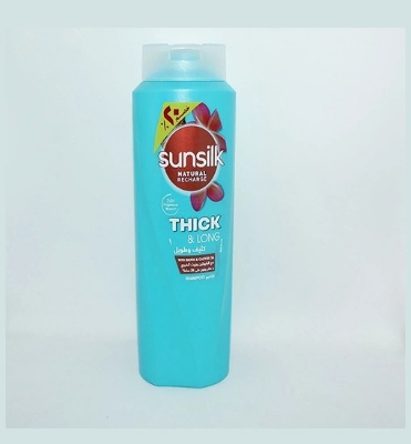Picture of Hair care International Saudi Arabian Product Sunsilk Shampoo Natural recharge thick & long used for male / female - 600 ml