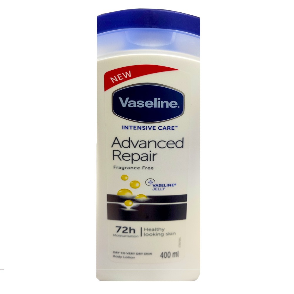 Picture of Any season used International South African Product Vaseline Lotion Advanced repair white color for male / female - 400 ml