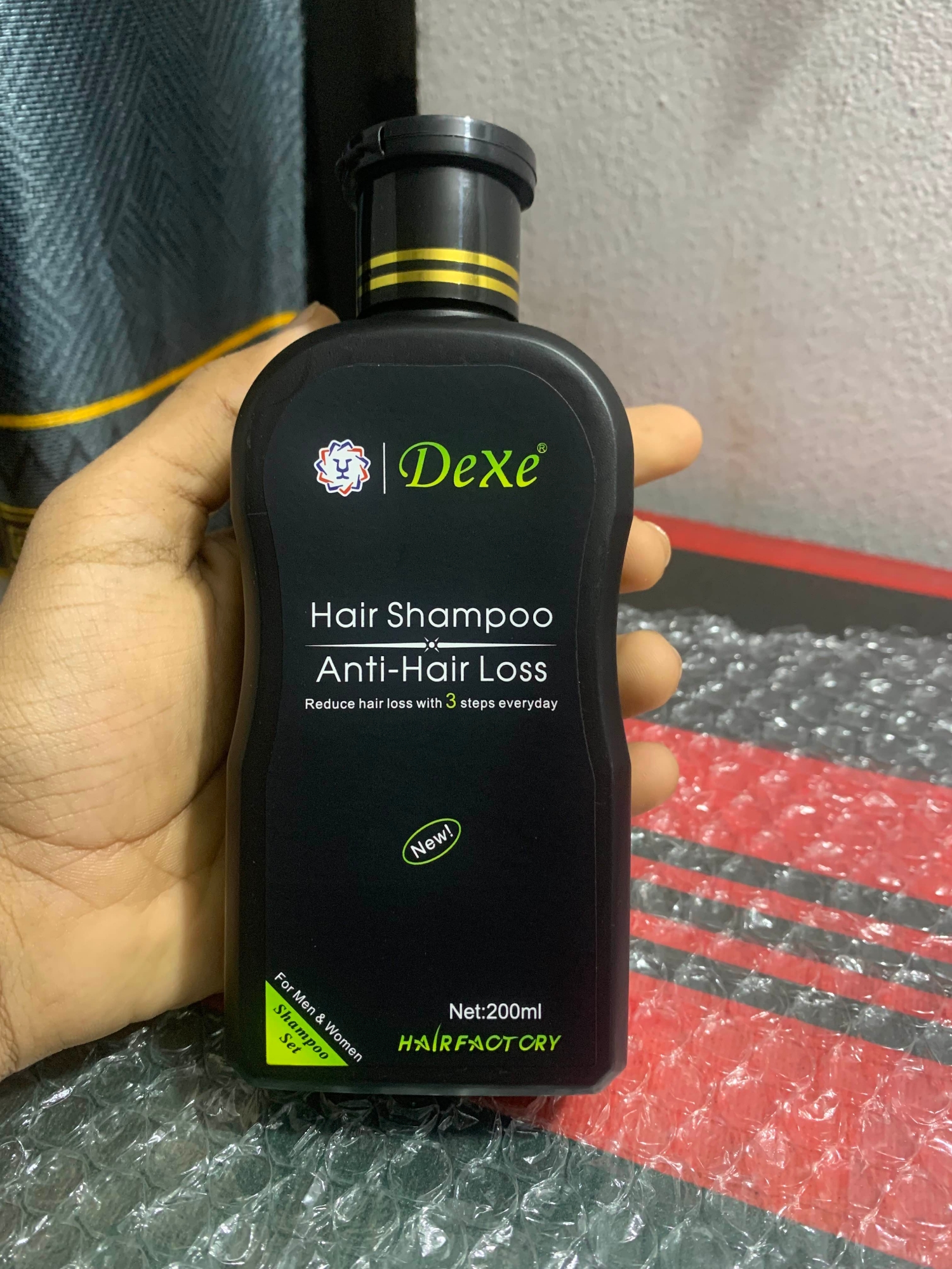 Picture of International USA product Dexe Anti - hair loss shampoo used for male female - 200 ml