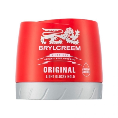 Picture of Men's care International product UK version Brylcreem original Men's grooming hair cream red color - 125 ml