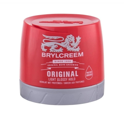 Picture of Men's care International product UK version Brylcreem original Men's grooming hair cream red color - 125 ml