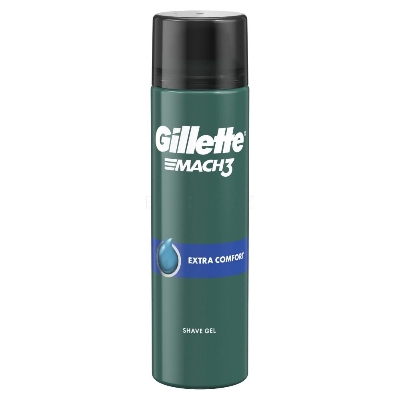Picture of Men's care International Colombia product Shaving Gel Gillette EMACH3 extra comfort used for male - 200 ml
