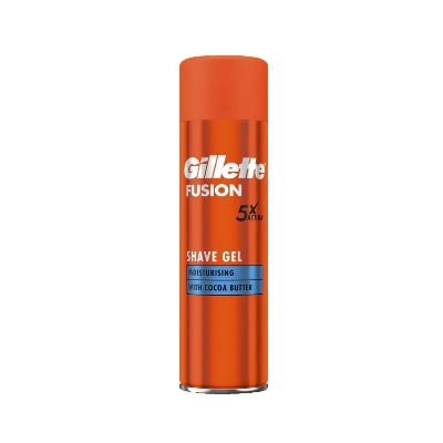 Picture of Men's care International Uk product Gillette fusion 5 Moisturising with cocoa butter/ almond oil  5x  - 200 ml