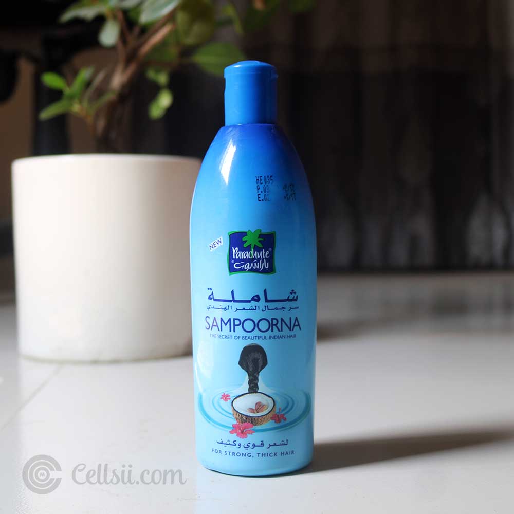 Picture of Indian product Hair care Sampoorna hair oil used for male female - 300 ml