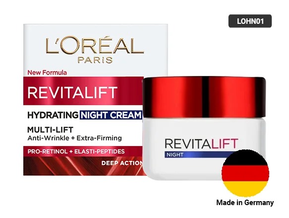 Picture of Face care International Germany product L'Oréal Revitalift Hydrating Night Cream - 50 ml