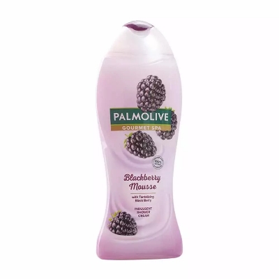Picture of International Thailand product Skin care Palmolive Gourmet spa Blackberry Mousse shower gel used for male female - 500 ml