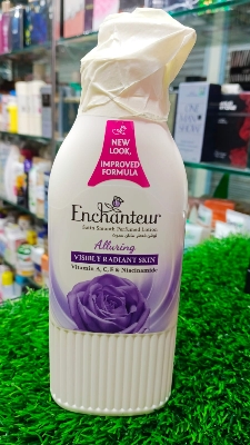 Picture of Updated new look International Malaysia product Enchanteur Alluring BODY LOTION used for male/female - 500 ml