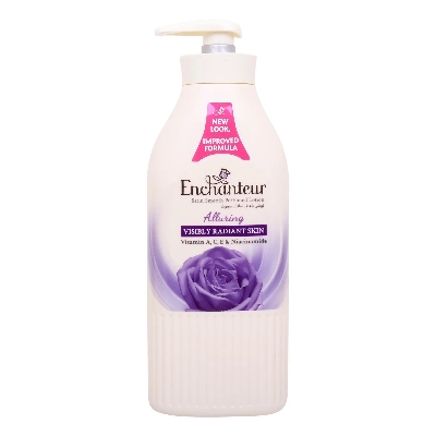 Picture of Updated new look International Malaysia product Enchanteur Alluring BODY LOTION used for male/female - 500 ml