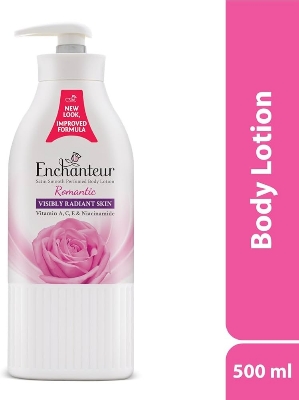 Picture of Updated new look International Malaysian product Enchanteur Romantic & charming BODY LOTION used for male/female -2 pieces (500 ml + 500 ml)
