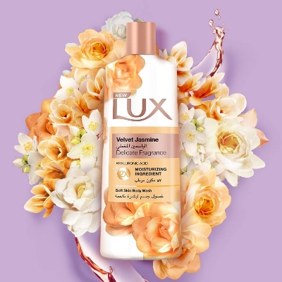Picture of International Thailand product Skin care product LUX body wash Velvet Jasmine Shower Gel used for male/female - 250 ml