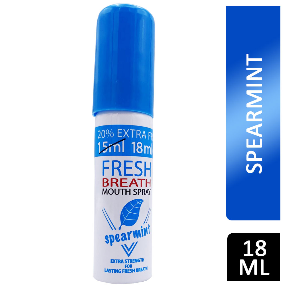 Picture of International England product Fresh Breath Spearmint Mouth spray used for male female - 18 ml