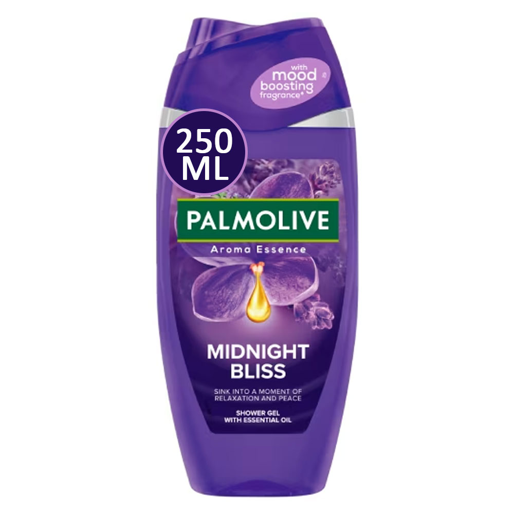 Picture of International Italian product Skin care Palmolive Midnight Bliss shower gel used for male female - 250 ml