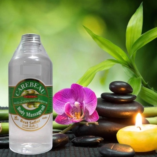 Picture of International Thailand product Carebeau body massage oil used for male female - 450 ml