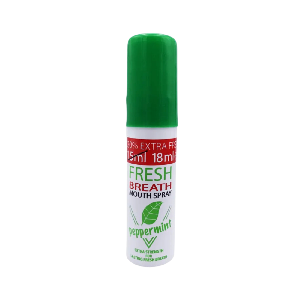 Picture of International England product Fresh Breath Peppermint Mouth spray used for male female - 18 ml