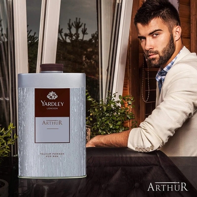 Picture of International England product Yardley GENTLEMAN Arthur talcum powder used for male - 250 GM