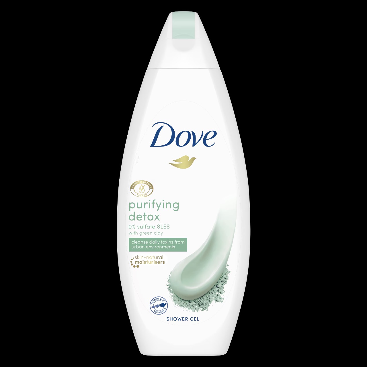 Picture of International European product skin care Dove Purifying shower gel used for male female - 250 ml