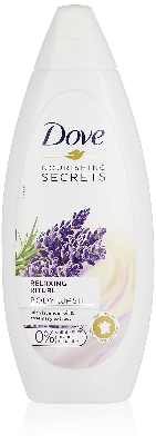 Picture of International European product skin care Dove Relaxing Ritual shower gel used for male female - 250 ml