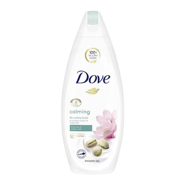 Picture of International European product skin care Dove Calming shower gel used for male female - 250 ml