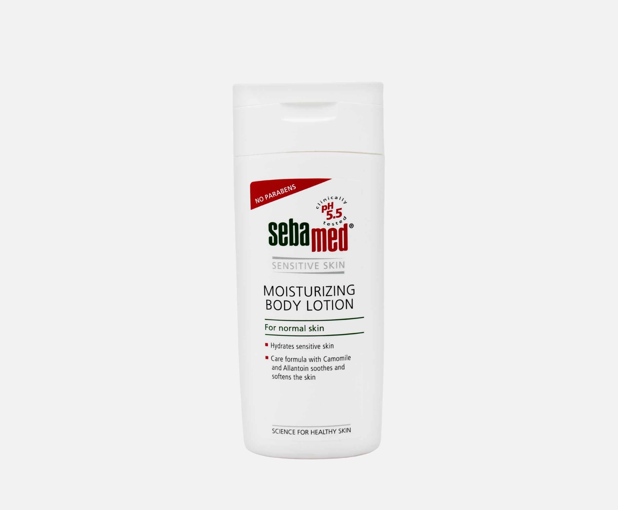 Picture of 200 ml Sebamed moisturizing body lotion Germany product used for male female