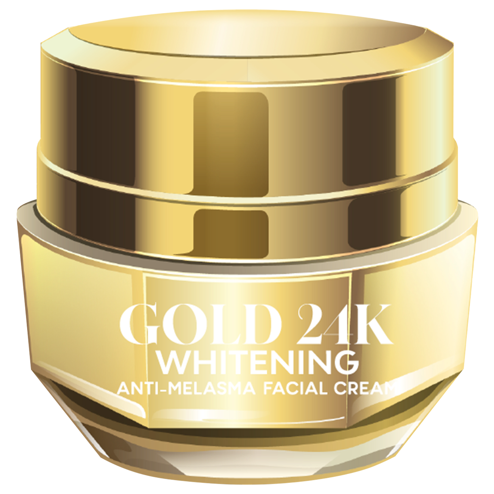 Picture of 15 gm 24k Gold Whitening Anti - Melasma facial cream International Thailand product used for male female