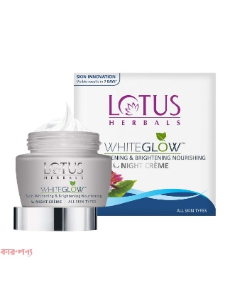Picture of Indian Lotus White Glow Night Cream - 60 Gm