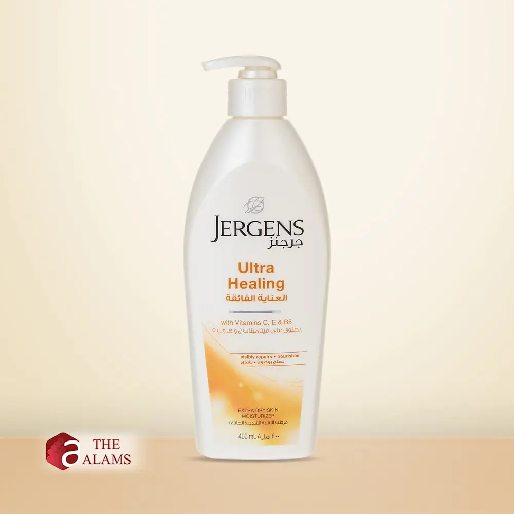 Picture of 400 ml Jergens Ultra healing Moisturizer body lotion International UAE product Any season used for male/ female