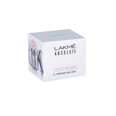 Picture of 50 gm Lakme Absolute perfect radiance  brightening night cream Indian product used for male female