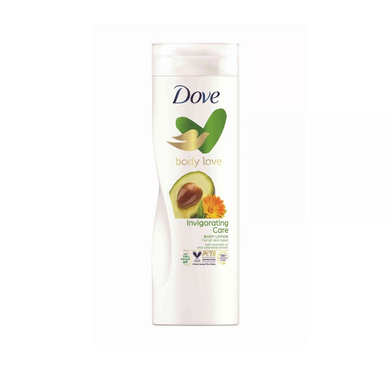 Picture of 400 ml Dove body love Invigorating care Body Lotion International UK product used for male/ female