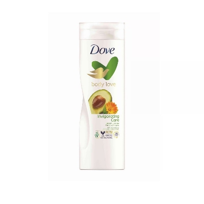 Picture of 400 ml Dove body love Invigorating care Body Lotion International UK product used for male/ female