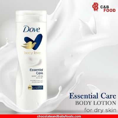 Picture of 400 ml Dove body love Essential care Body Lotion International UK product used for male/ female