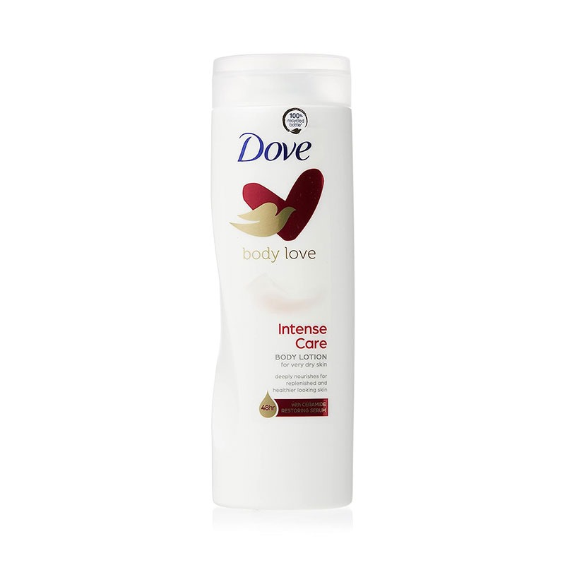 Picture of 400 ml Dove body love Intense care Body Lotion International UK product used for male/ female