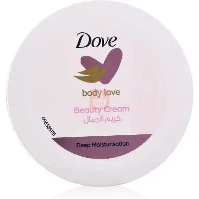 Picture of 250 ml Dove body love beauty cream deep moisturisation International UAE product used for male female