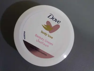 Picture of 250 ml Dove body love beauty cream deep moisturisation International UAE product used for male female