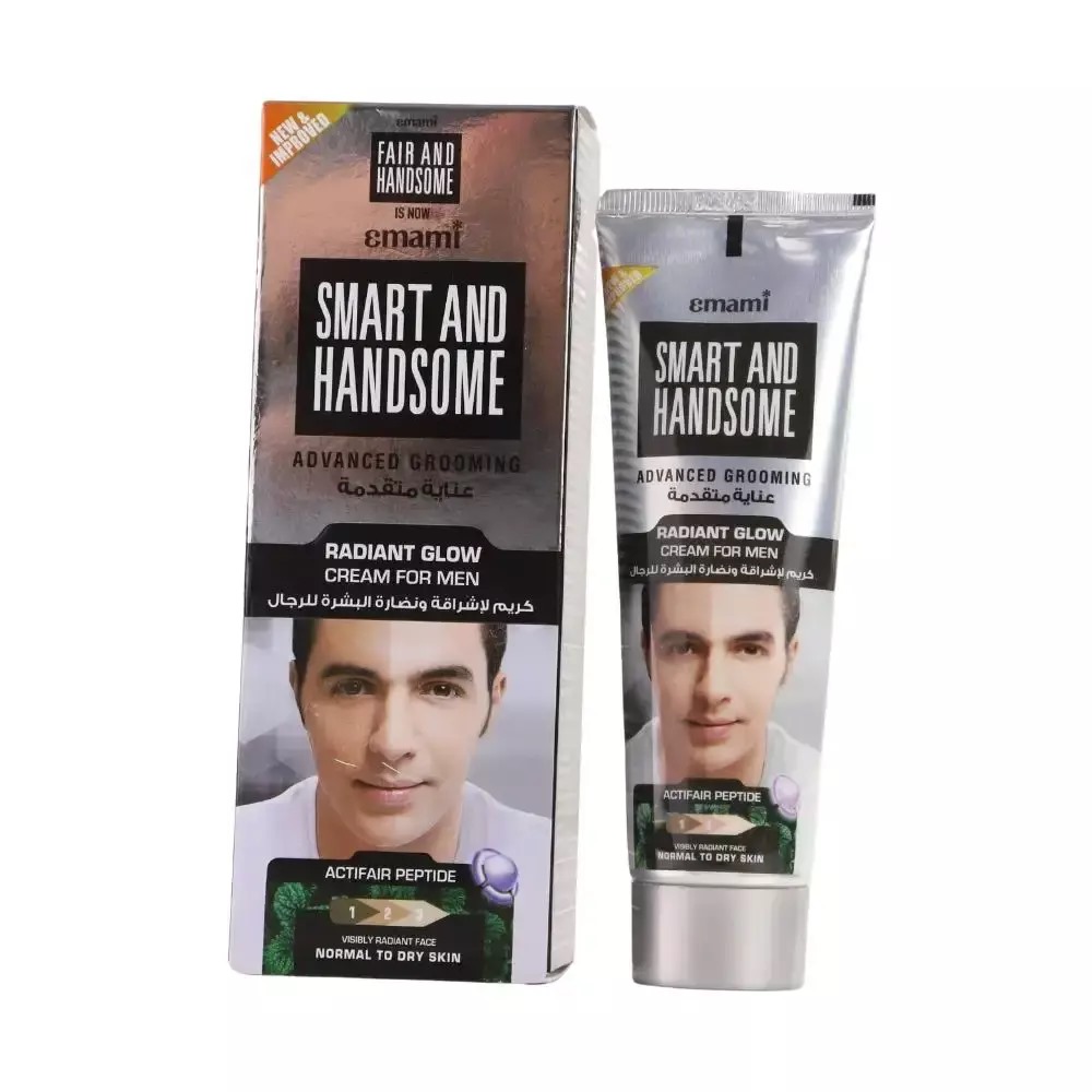 Picture of 100 ml Smart And Handsome Radiant Glow cream International UAE product used for male
