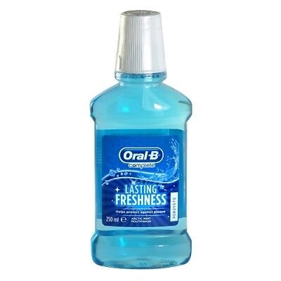 Picture of 250 ml Oral - B Lasting freshness mouthwash International Germany product used for male female