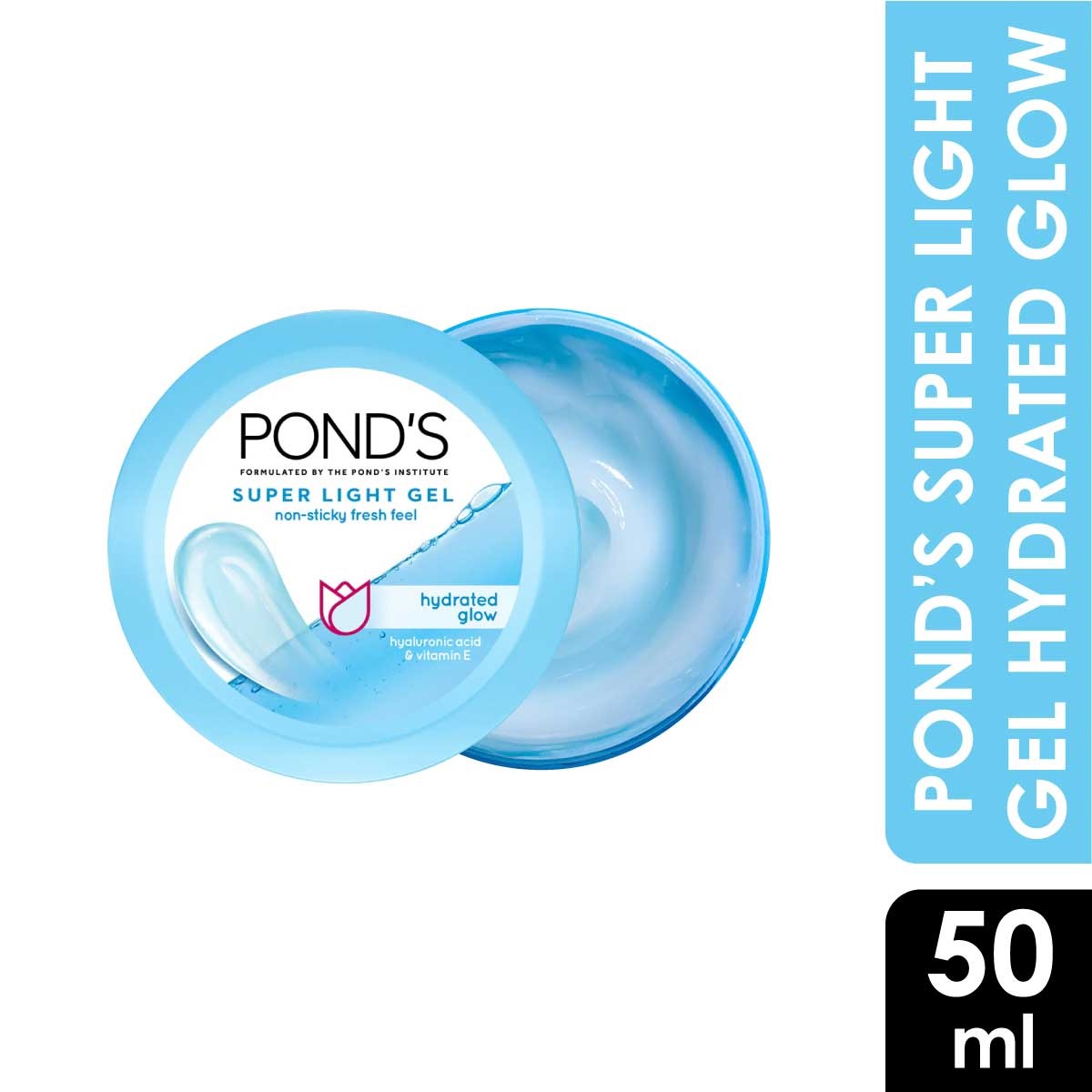 Picture of 50 ml Ponds hydrate glow super light gel Indian product used for male female