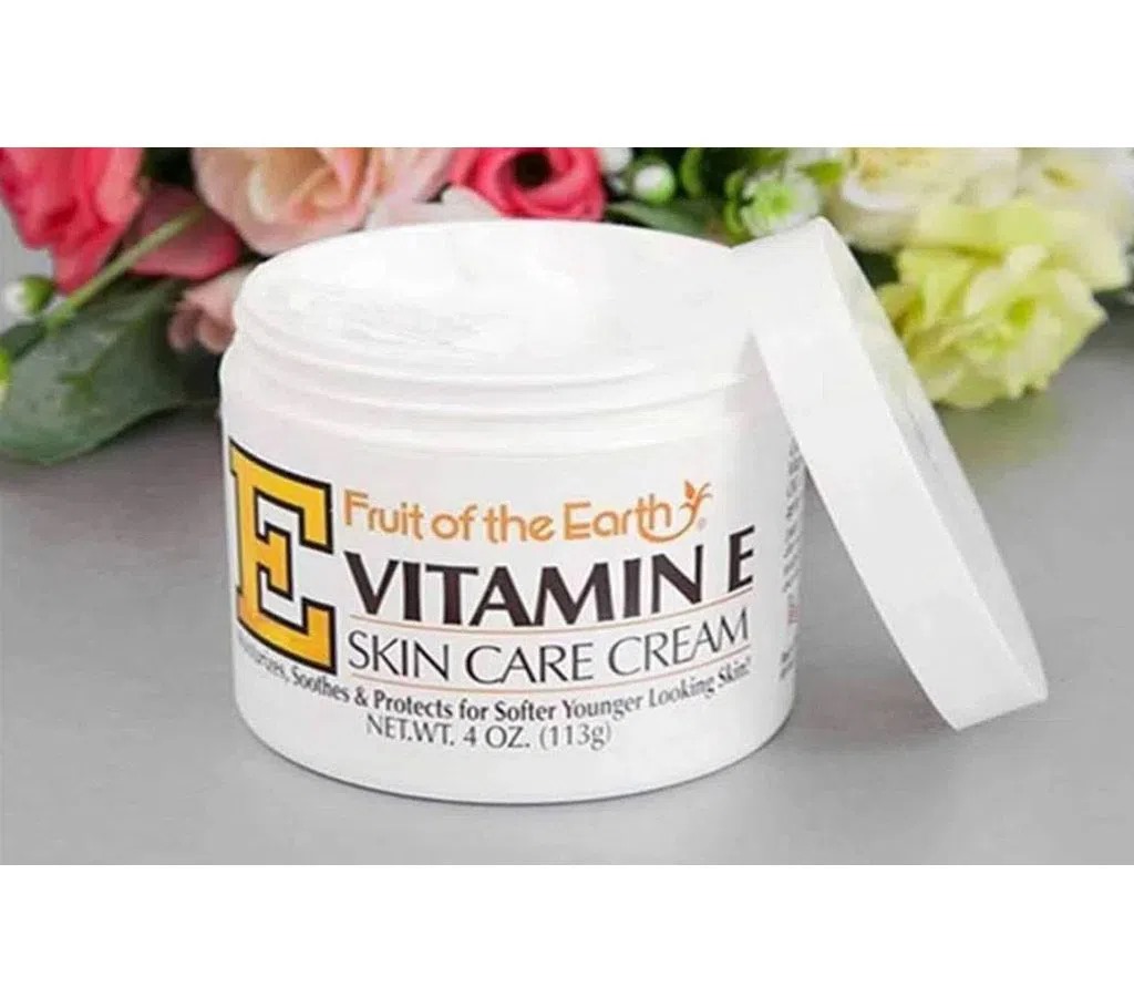 Picture of 113 gm Fruit of the earth Vitamin E skin care cream International USA product used for male female
