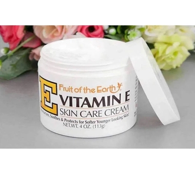Picture of 113 gm Fruit of the earth Vitamin E skin care cream International USA product used for male female