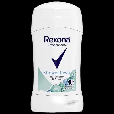 Picture of 40 gm Rexona shower fresh deodorant International UAE product used for female