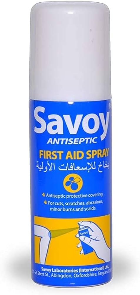 Picture of 50 ml Savoy Antiseptic first aid spray International UK product