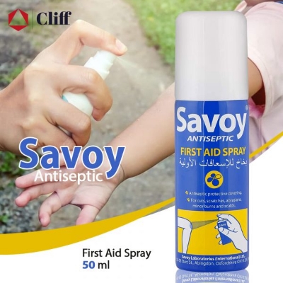 Picture of 50 ml Savoy Antiseptic first aid spray International UK product