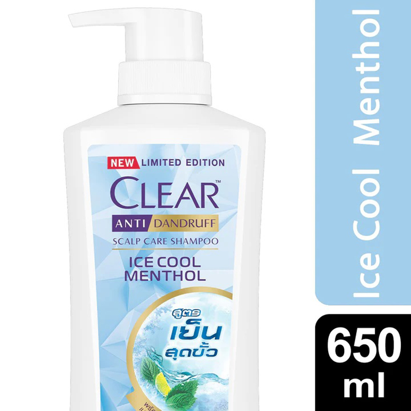 Picture of International Thailand product Hair care products Hair care shampoo Clear -ICE COOL MENTHOL- used for women- 400 ml