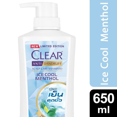 Picture of International Thailand product Hair care products Hair care shampoo Clear -ICE COOL MENTHOL- used for women- 400 ml
