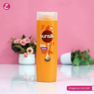 Picture of 160 ml Sunsilk damage restore shampoo International Thailand product used for male female