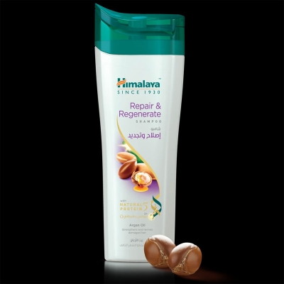 Picture of 400 ml Hima laya Repair & Regenerate shampoo International UAE product used for male female