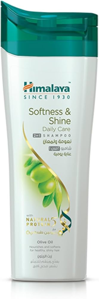 Picture of 400 ml Hima  laya Softness & Shine shampoo International UAE product used for male female