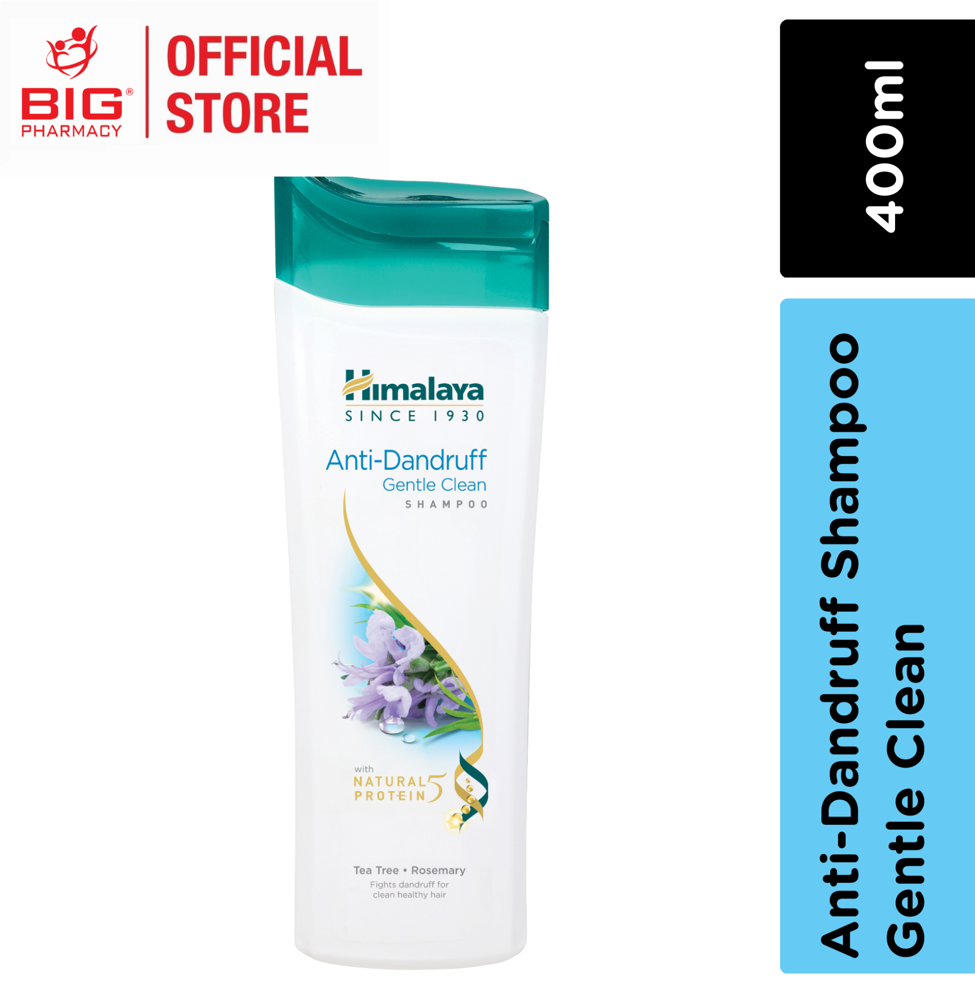 Picture of 400 ml Hima laya Anti Dandruff shampoo International UAE product used for male female